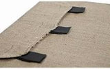 Superior Fitted Hessian Bed Cover Jumbo