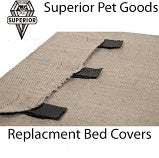 Superior Fitted Hessian Bed Cover Mini