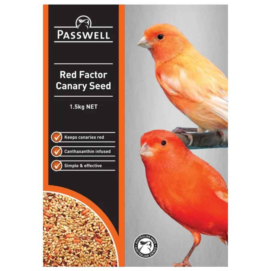 Passwell Red Factor Canary Seed 1.5kg 