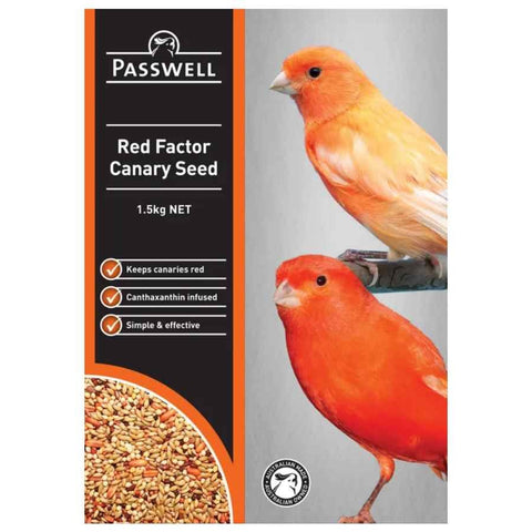 Passwell Red Factor Canary Seed 1.5kg 