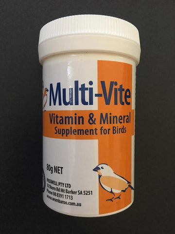Passwell Multi-vite Supplement For Birds 80g