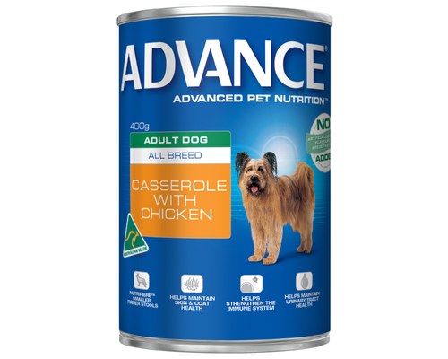 Slab Advance Dog Casserole Chicken 12*400g