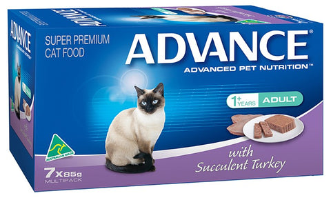 Slab Advance Cat Adult Succulent Turkey 7*85g 