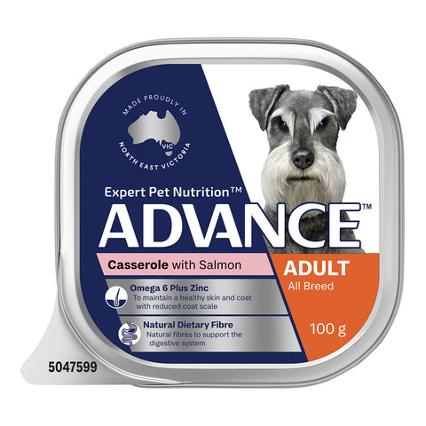 Advance Dog Salmon Casserole 100g