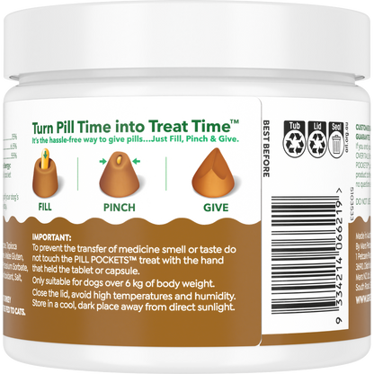 Greenies Dog Pill Pockets Peanut Butter 200g 30pk