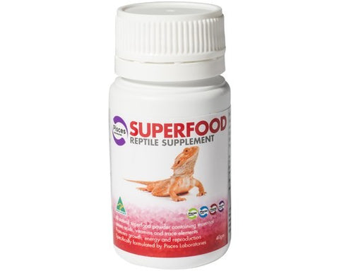 Pisces Reptile Supplement Superfood 40g
