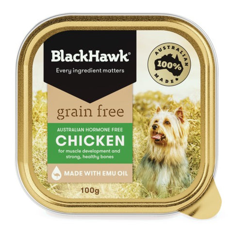 Black Hawk Grain/ Free Chicken Tray 100g*