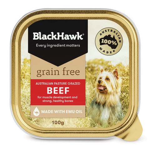 Black Hawk Grain/ Free Beef Tray 100g*