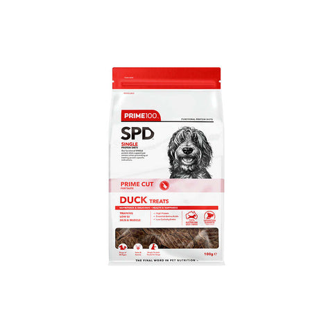 Prime 100 Spd Prime Cut Duck Treats 100g