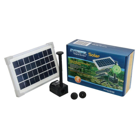 Reefe Solar Pump & Fountain Kit W Solar Panel 300lph
