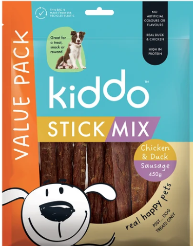 Kiddo Value Stick Mix - Chicken & Duck 450g