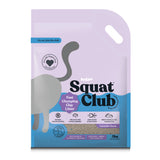 Squat Club Fast Clump Clay Litter Lavender 12kg