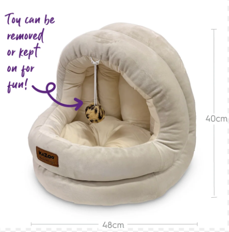 Kazoo Cat Scoop Bed