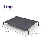Kazoo Premium Outdoor Bed R/cover Charcoal Large 