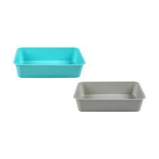 Cat Litter Tray Asstd Colors
