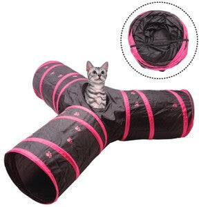Fabric Cat Tunnel 3 Way