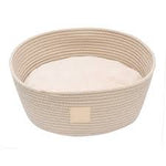 Fuzzyard Life Rope Basket Bed - Sandstone