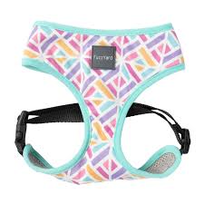 Fuzzyard Bubblegum Burst Harness Medium 