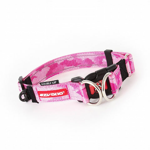 Ezydog Collar Double Up Xl Pink Camo 