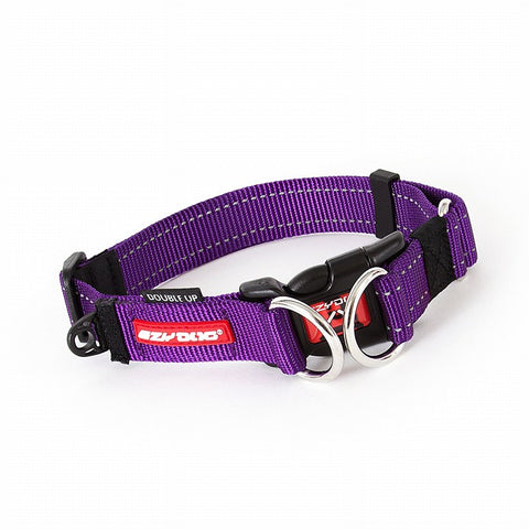 Ezydog Collar Double Up Medium Purple