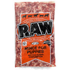 Raw Mince For Puppies 800g