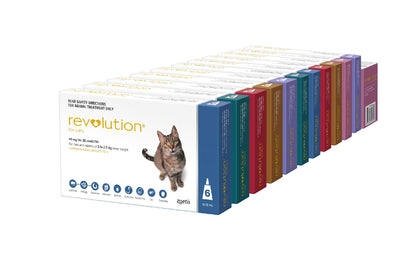 Revolution Cat 2.6-7.5kg Blue 6 Pack
