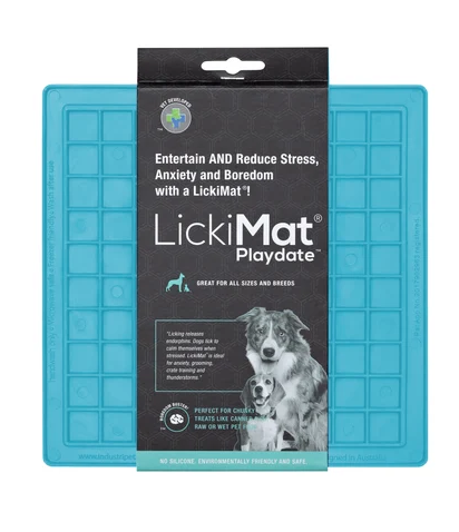 Lickimat Dog Playdate Blue