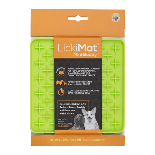 Lickimat Dog Buddy Green Mini
