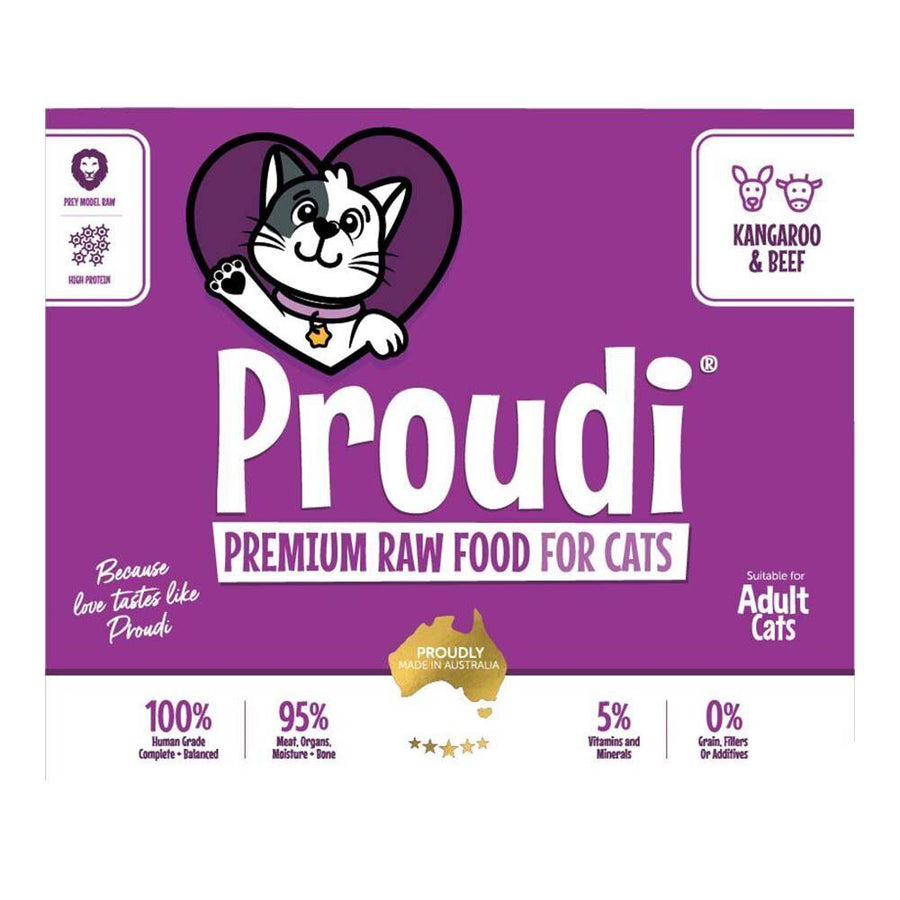Proudi Cat Kangaroo & Beef 12x90g