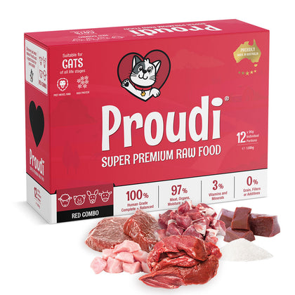Proudi Cat Red Combo 12x90g