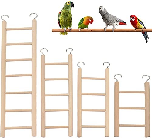 Bainbridge Bird Ladder 5 Step Wooden 21.5x7.5cm