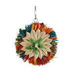 Bird Toy Destructive Rainbow Pinwheel 