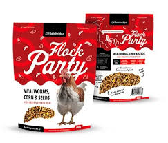 Bainbridge Flock Party - Mealworms, Corn, Seeds 900g
