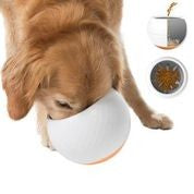 All Fur You Wobbler Slow Feeder Bowl Orange  Z