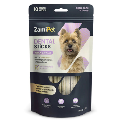 Zamipet Dental Sticks Relax & Calm Small Dogs 190g