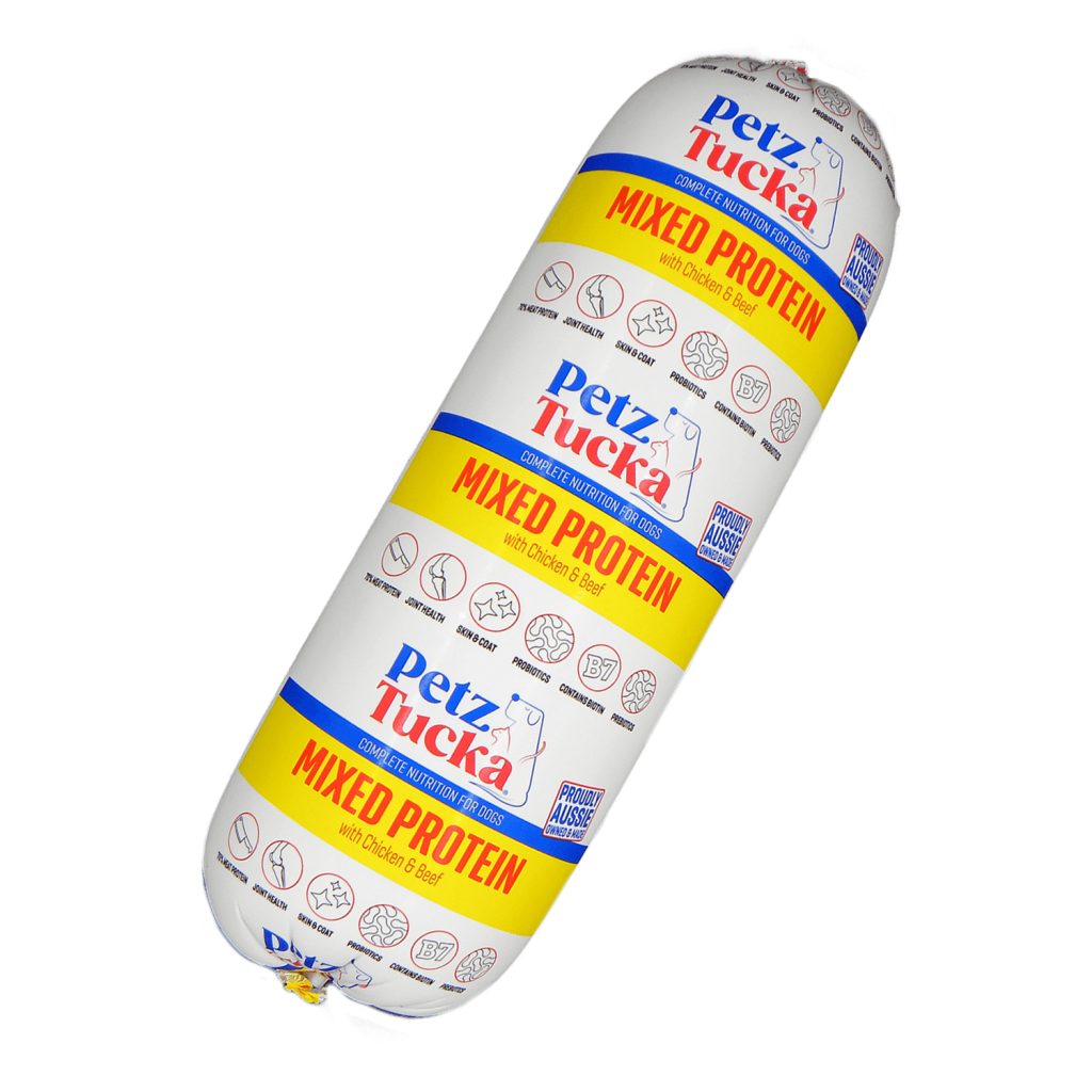 Petztucka Mixed Protein Chicken & Beef Roll 1.5kg