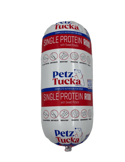 Petztucka Single Protein Kangaroo Roll 1.5kg