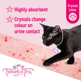Trouble & Trix Odour Neutral Litter Crystals Lavender 15l