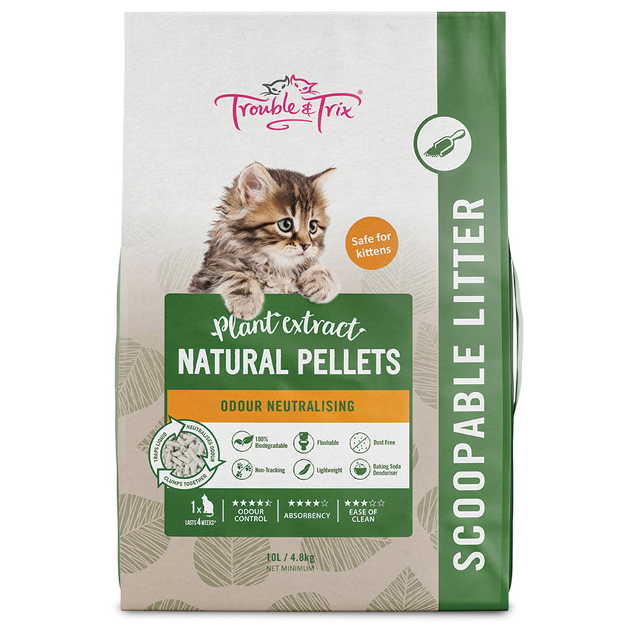 Trouble & Trix Natural Litter 10l