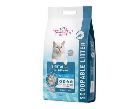 Trouble & Trix Litter Light Weight W Baking Soda 15l