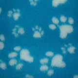 Stay Dry Vet Bedding Blue & White Paws 45 X 70cm Fits Pp50