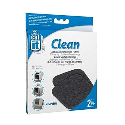 Deluxe Cartridges For Hooded Catit Cat Pans 2pk Z