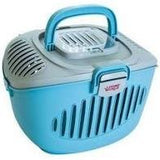 Living World Paws 2 Go Cat/small Pet Carrier Blue/grey