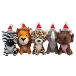 ROGZ XMAS SAFARI ANIMAL PLUSH (MIXED)