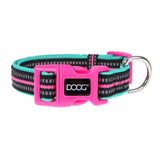 Doog Neoprene Dog Collar Rin Tin Tin Neon- Xs