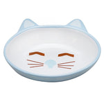 Petrageous Here Kitty Cat Bowl Blue 13cm