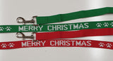 Lead - Merry Christmas Green & White 25 X 120cm
