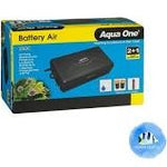 Aqua One Portable Air Pump Battery W Cigarette Lighter Plug
