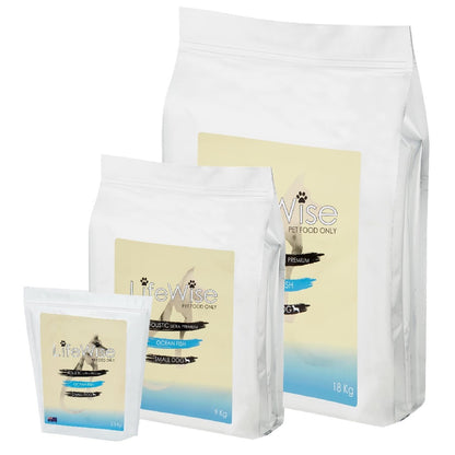 Lifewise Canine Ocean Fish W Rice & Veg Small Bites 18kg