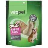 Vitapet Chewz Rabbit Ears W Chicken Paste 220g